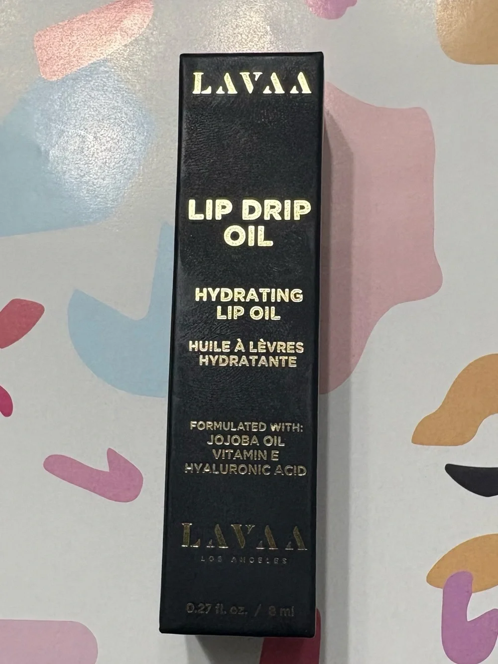 Lavaa Lip Drip Oil Hydrating Lip Oil — Sheer Pink